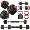 Adjustable Dumbbell Set with upgraded safety nut and ergonomic handles