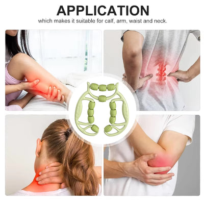 Deep Tissue Muscle Roller Foam Roller – Trigger Point Massage Tool