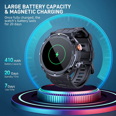Smart Fitness Watch – Waterproof & Sleep Monitor