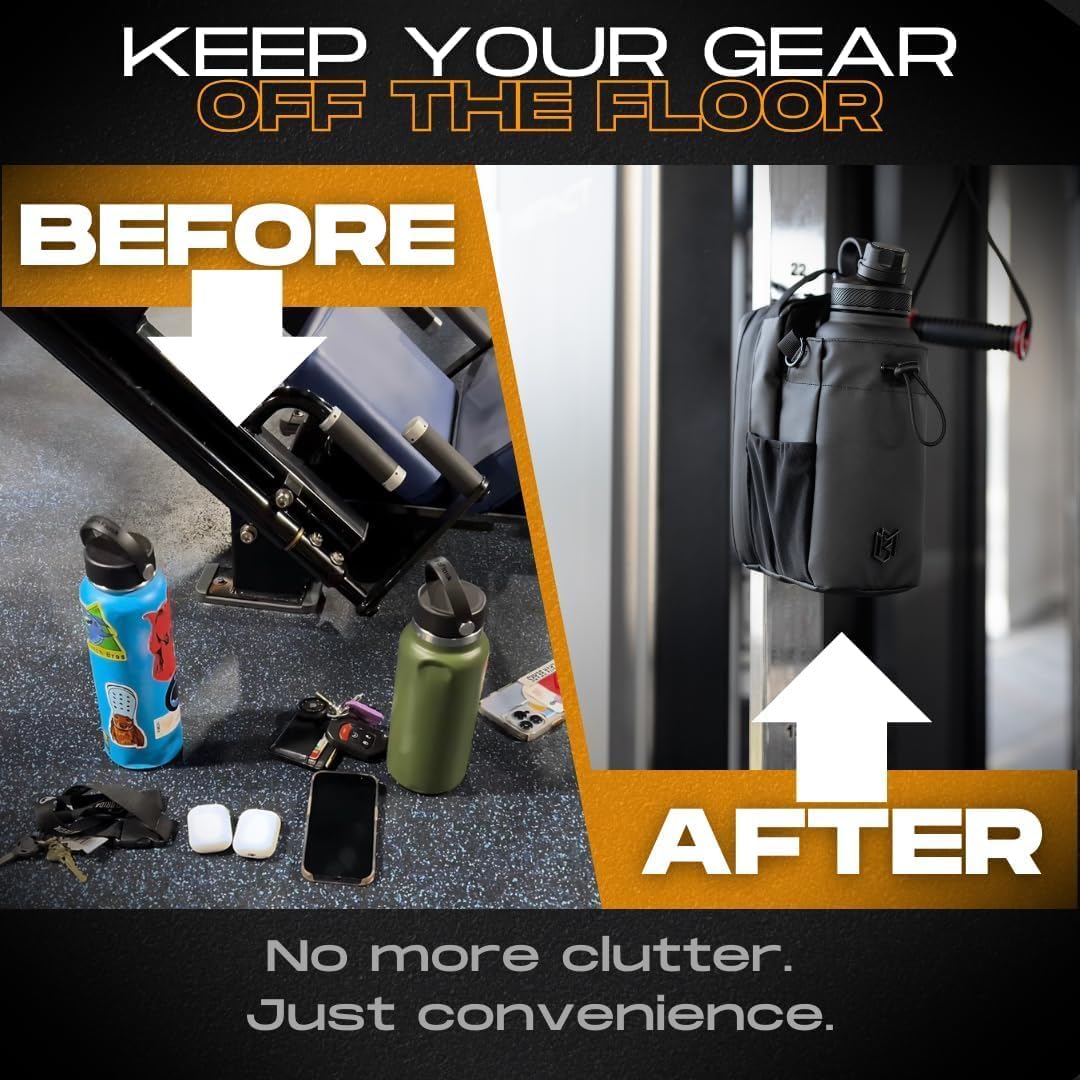 MagBag™ – Magnetic Gym Pouch That Sticks Anywhere