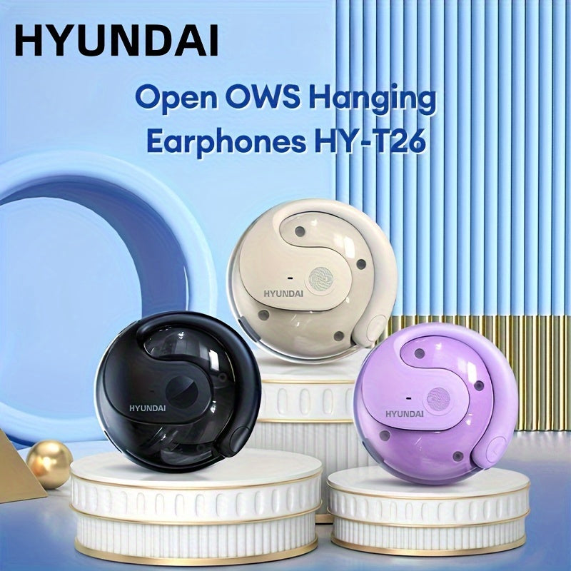HYUNDAI HY-T26: Futuristic Audio Elegance with Ultra-Long Battery and Hi-Fi Clarity