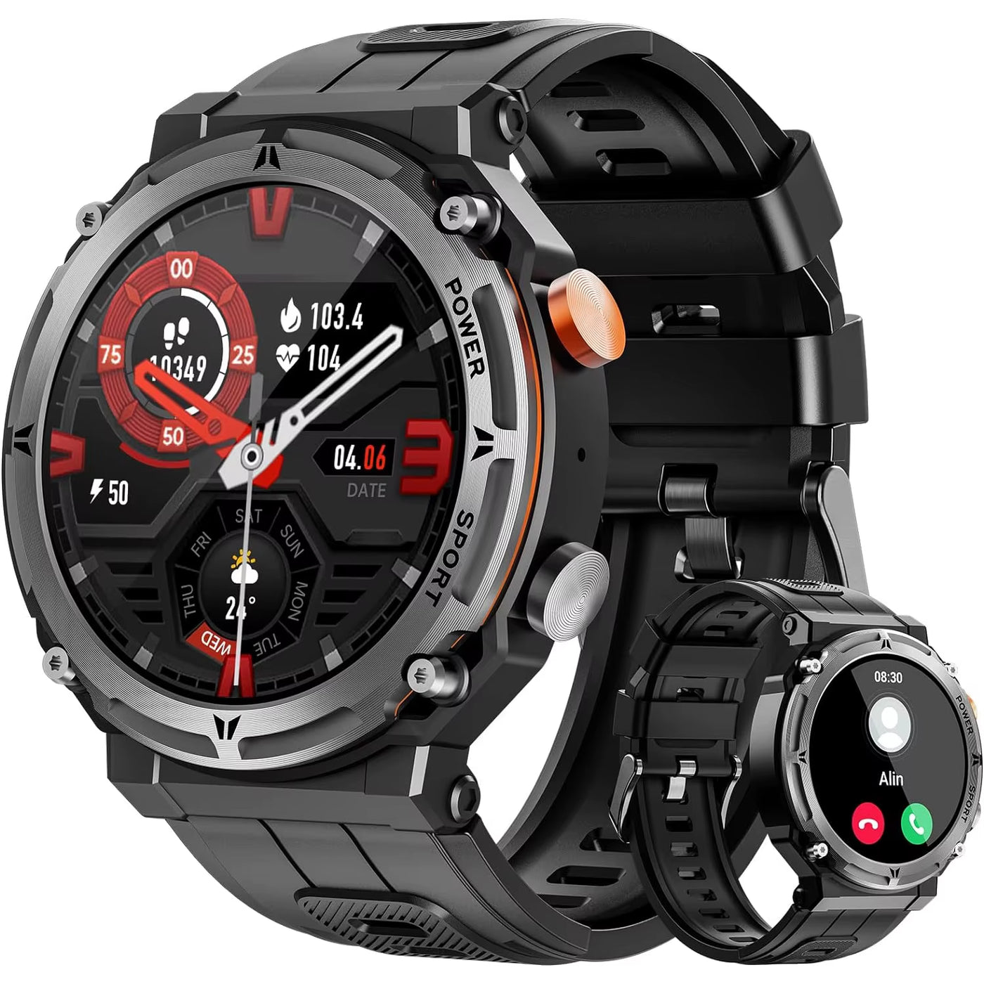 Smart Fitness Watch – Waterproof & Sleep Monitor