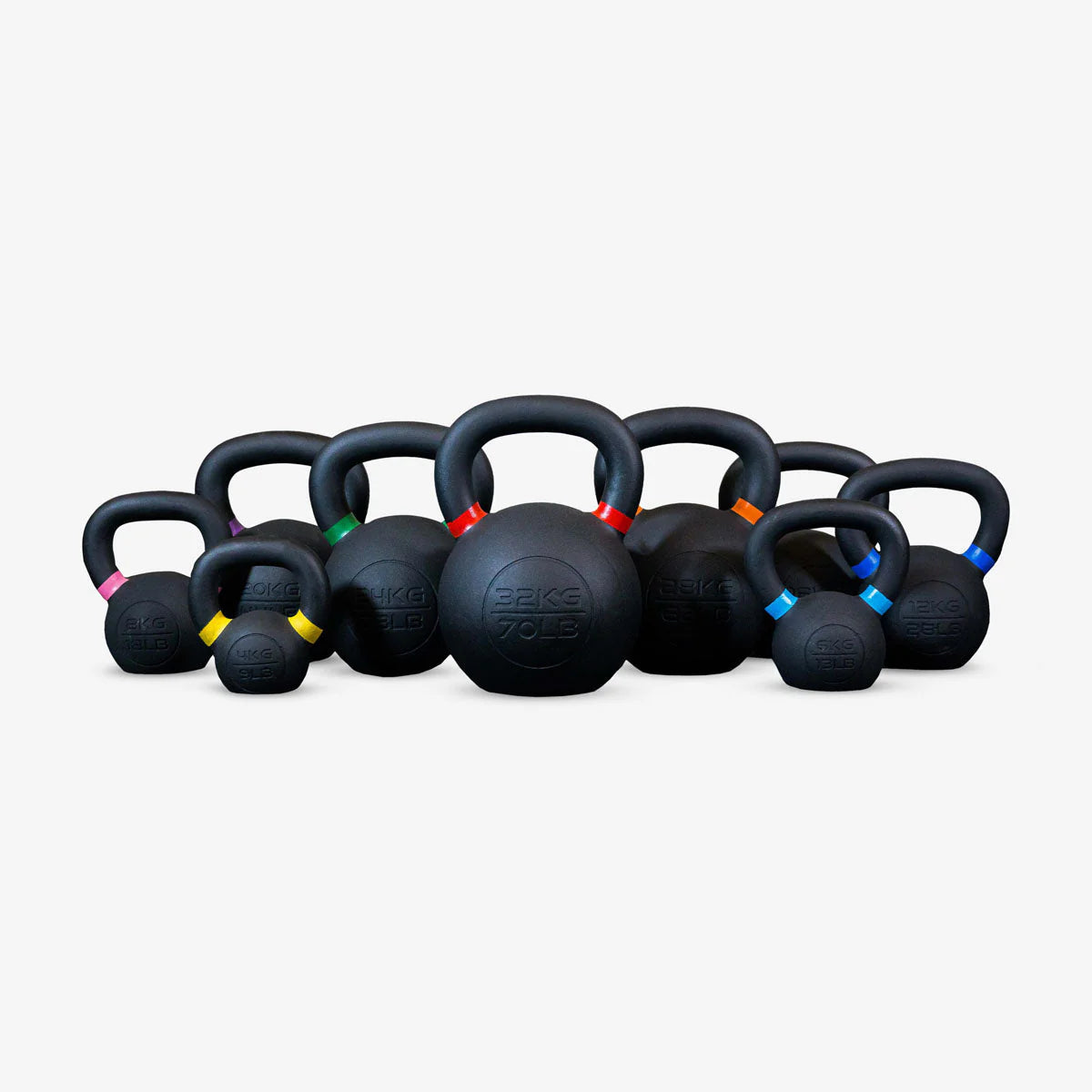 GIANT V3 Kettlebells – Heavy-Duty Cast Iron Kettlebells for Strength, Conditioning & Functional Training