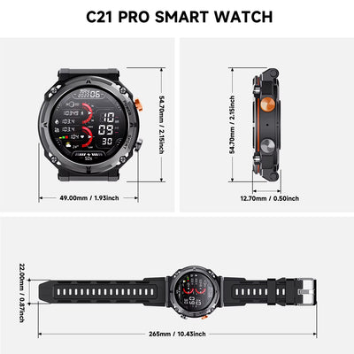 Smart Fitness Watch – Waterproof & Sleep Monitor