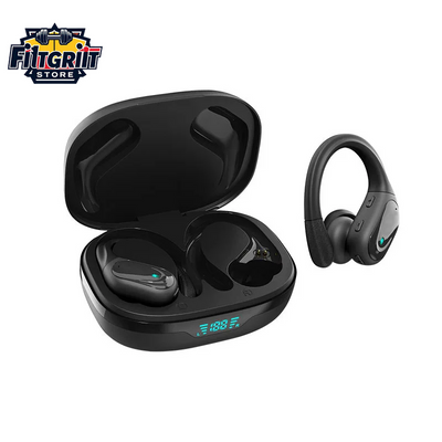 TWS True Wireless Bluetooth Earbuds – Deep Bass, Mic & LED Power Display