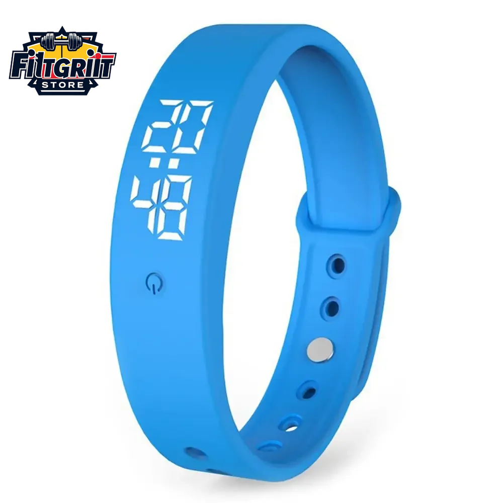 LED Digital Smart Bracelet – Waterproof with Body Temperature Monitor