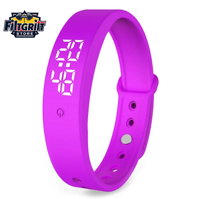 LED Digital Smart Bracelet – Waterproof with Body Temperature Monitor