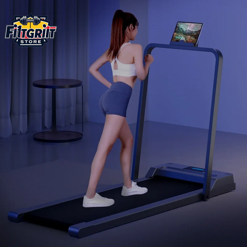 Compact Folding Electric Treadmill – Ultra-Quiet Walking Pad for Home Gym & Indoor Fitness – Slim Under Desk Treadmill