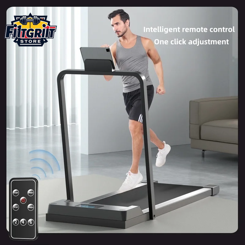 Compact Folding Electric Treadmill – Ultra-Quiet Walking Pad for Home Gym & Indoor Fitness – Slim Under Desk Treadmill