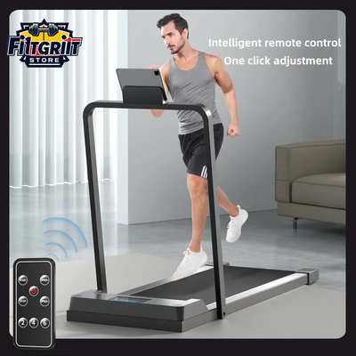 Compact Folding Electric Treadmill – Ultra-Quiet Walking Pad for Home Gym & Indoor Fitness – Slim Under Desk Treadmill
