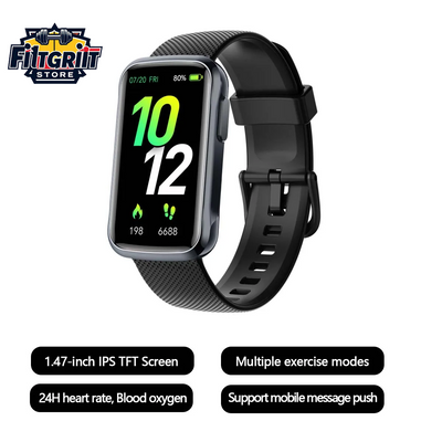 Smart Fitness Tracker Watch – IP68 Waterproof
