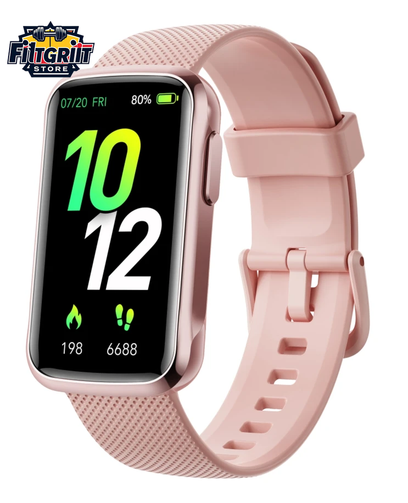 Smart Fitness Tracker Watch – IP68 Waterproof
