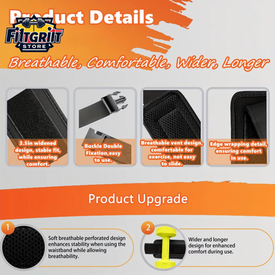 Pro-Grade Hip Thrust Belt – Strengthen Glutes & Core with Dumbbells, Ideal for Strength Training, Pilates & Home Workouts