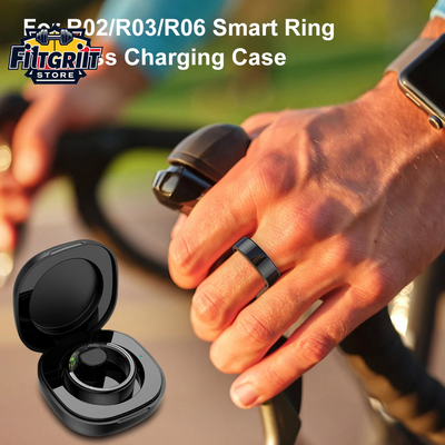 Xiaomi R02 Smart Ring Wireless Charging Case – 200mAh Replacement Dock