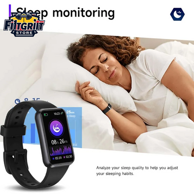 Smart Fitness Tracker Watch – IP68 Waterproof