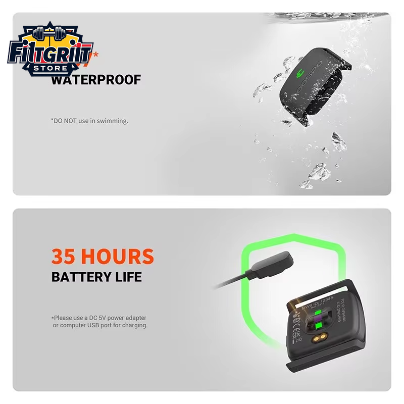 HW9 Armband Heart Rate Monitor – BLE5.0 & ANT+