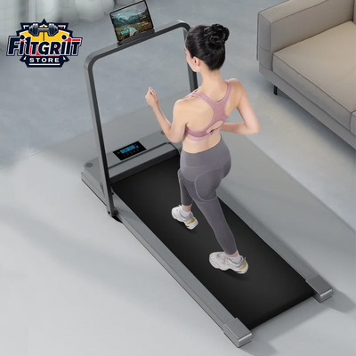 Compact Folding Electric Treadmill – Ultra-Quiet Walking Pad for Home Gym & Indoor Fitness – Slim Under Desk Treadmill