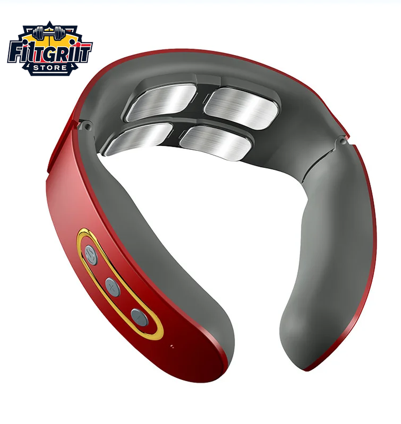 6-Mode Electric EMS Neck Massager with Infrared Heat