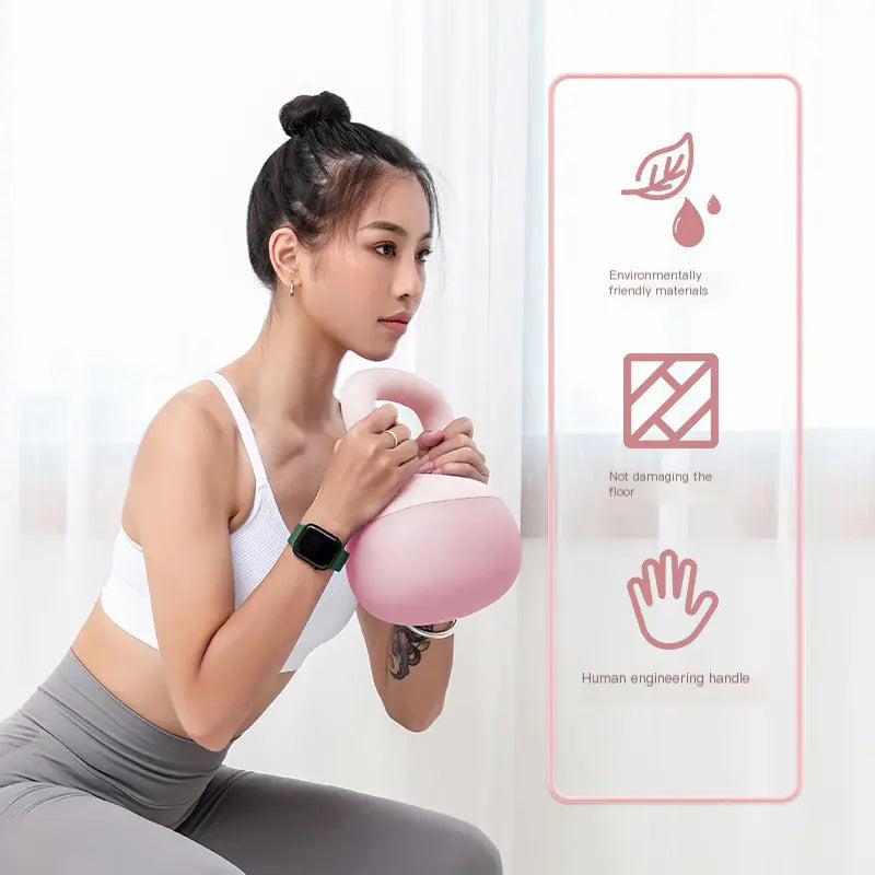 Kettlebell for Home Fitness - Dumbbell for Glutes